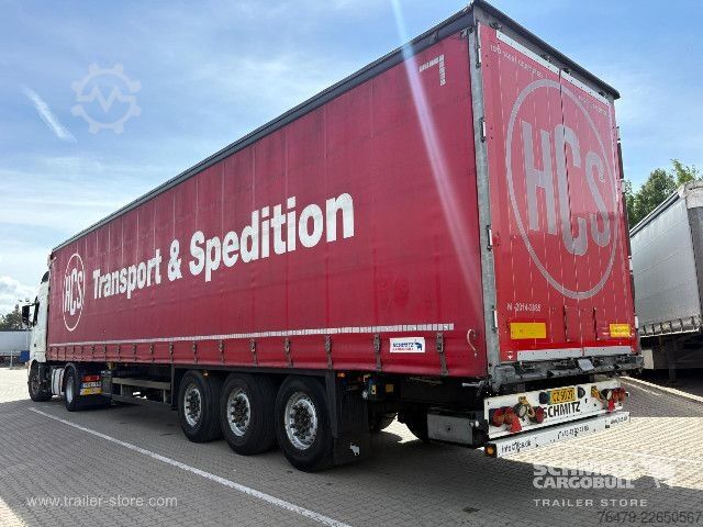 Auflieger mit Pritsche & Plane Schmitz Cargobull Curtainsider Standard