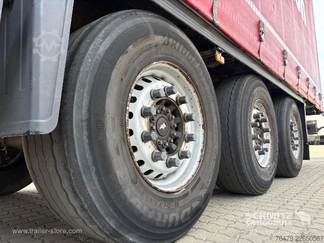 Auflieger mit Pritsche & Plane Schmitz Cargobull Curtainsider Standard