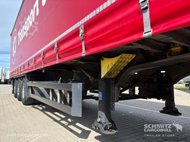 Auflieger mit Pritsche & Plane Schmitz Cargobull Curtainsider Standard