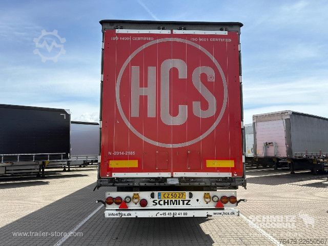 Auflieger mit Pritsche & Plane Schmitz Cargobull Curtainsider Standard