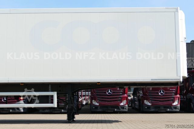 Reefer semitrailer  French-Hoch FHS 30T Kühlkoffer Lenkachse Rolltor