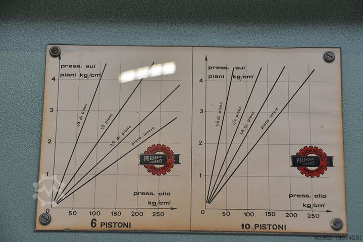 Furnierpresse Pellegrini PRASA DO FORNIRU 3700x1300