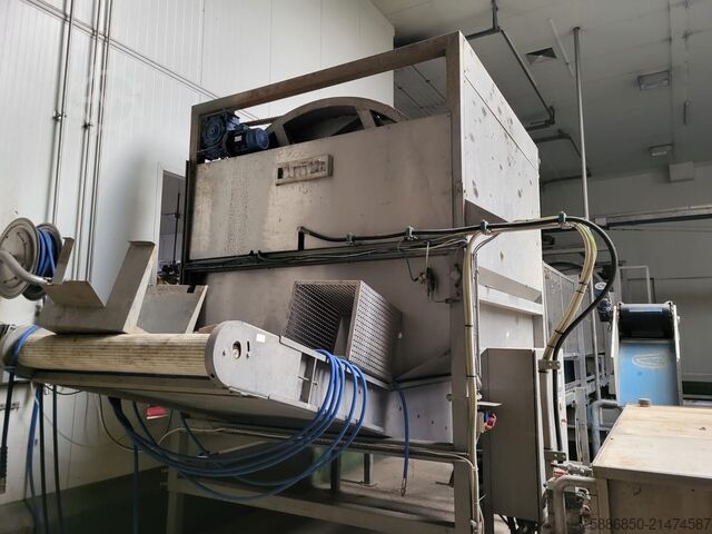 Entladung von Kistenpaletten – Bunker  