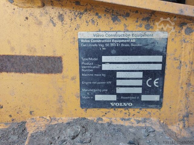 Muldenfahrzeug Volvo A 45 G