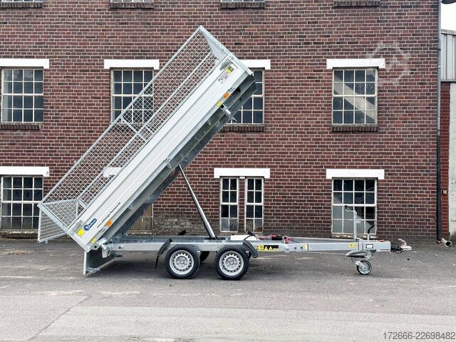 Three-way tipper Debon CHEVAL LIBERTE DEBON PW3.6 | GITTERAUFSATZ 360X180X95CM 3500KG DREISEITENKIPPER