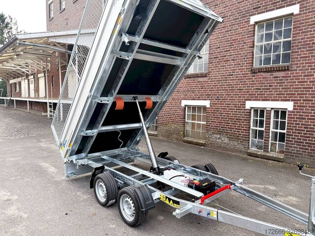 Three-way tipper Debon CHEVAL LIBERTE DEBON PW3.6 | GITTERAUFSATZ 360X180X95CM 3500KG DREISEITENKIPPER