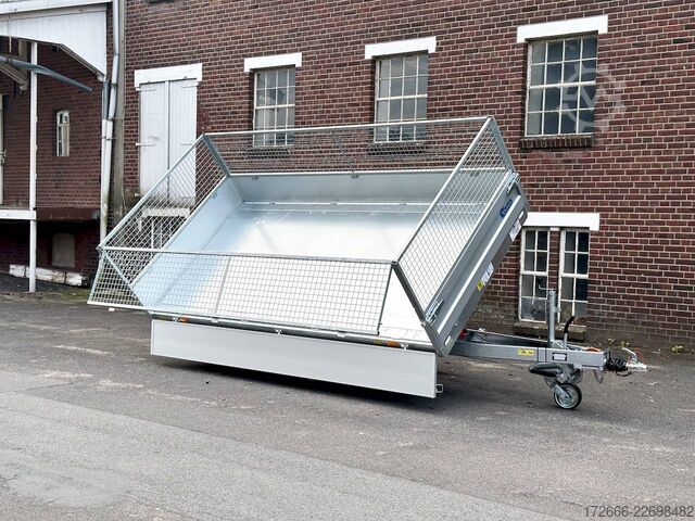 Three-way tipper Debon CHEVAL LIBERTE DEBON PW3.6 | GITTERAUFSATZ 360X180X95CM 3500KG DREISEITENKIPPER