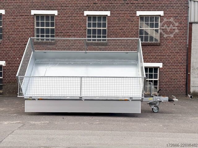 Three-way tipper Debon CHEVAL LIBERTE DEBON PW3.6 | GITTERAUFSATZ 360X180X95CM 3500KG DREISEITENKIPPER