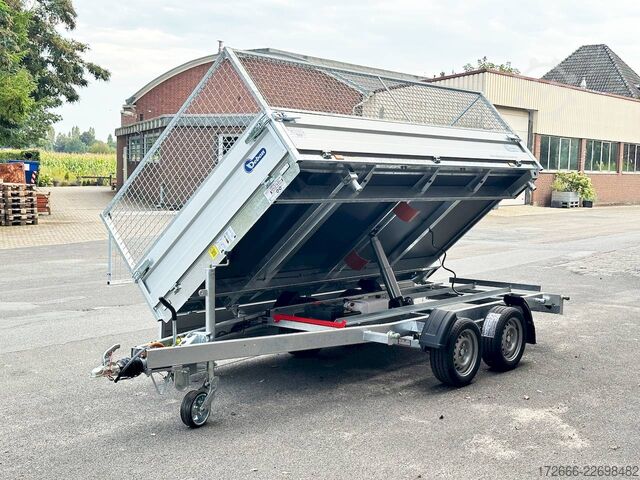 Three-way tipper Debon CHEVAL LIBERTE DEBON PW3.6 | GITTERAUFSATZ 360X180X95CM 3500KG DREISEITENKIPPER