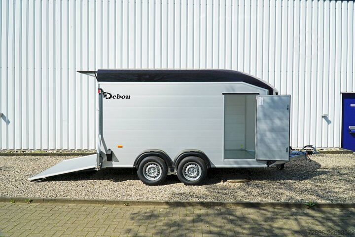 Kofferanhänger Debon CHEVAL LIBERTE DEBON C700 ALU ROADSTER SCHWARZ +SEITENTÜR