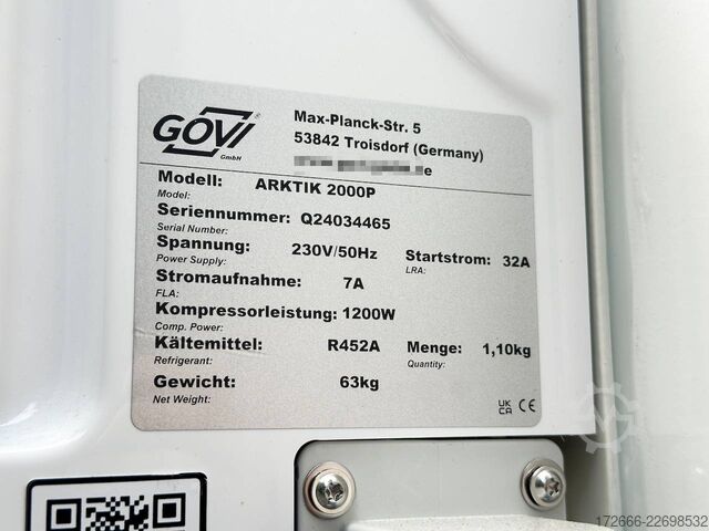 Variant 2719 F4 402X170X181CM 2700KG TIEFKÜHLANHÄNGER