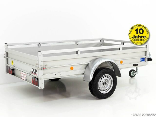 Box trailer Koch-Anhänger U6 250X150X45CM 750KG TIEFLADER