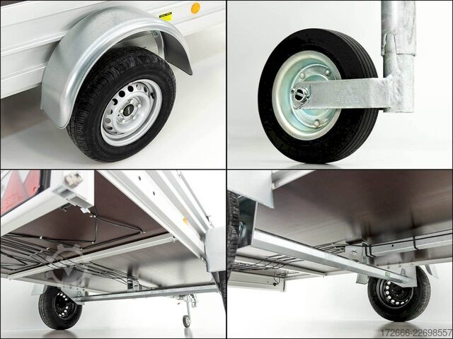 Box trailer Koch-Anhänger U7 300X150X45CM 750KG TIEFLADER