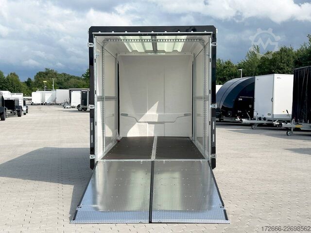 Box trailer Brian James Trailers BOX VAN - 600-4018-35-2-12-B 419X178X201CM 3500KG KOFFERANHÄNGER | SCHWARZ