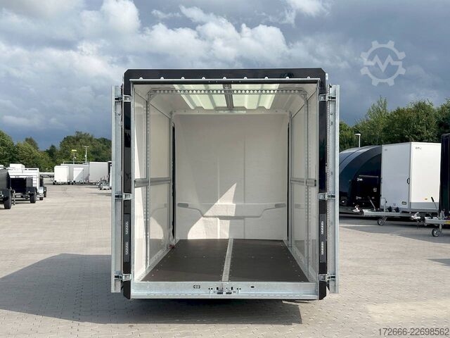 Box trailer Brian James Trailers BOX VAN - 600-4018-35-2-12-B 419X178X201CM 3500KG KOFFERANHÄNGER | SCHWARZ