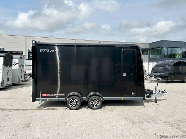 Box trailer Brian James Trailers BOX VAN - 600-4018-35-2-12-B 419X178X201CM 3500KG KOFFERANHÄNGER | SCHWARZ
