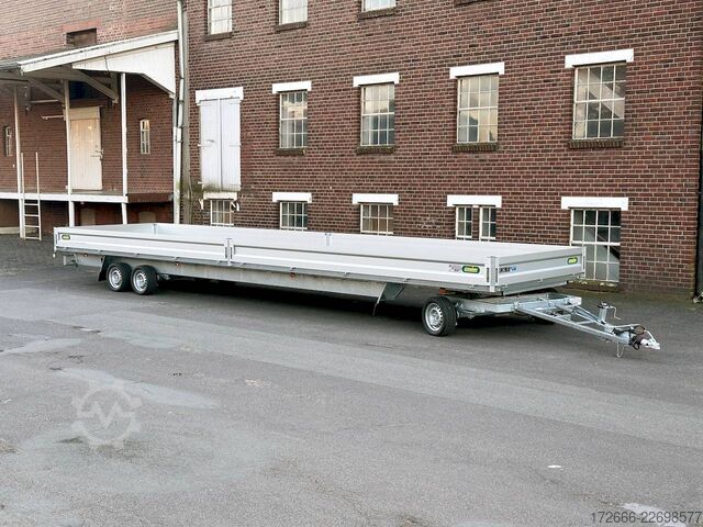 Drehschemelanhänger Unsinn UD-3 9622-35-13 | 3-ACHSIG 966X220X35CM 3500KG DREHSCHEMEL