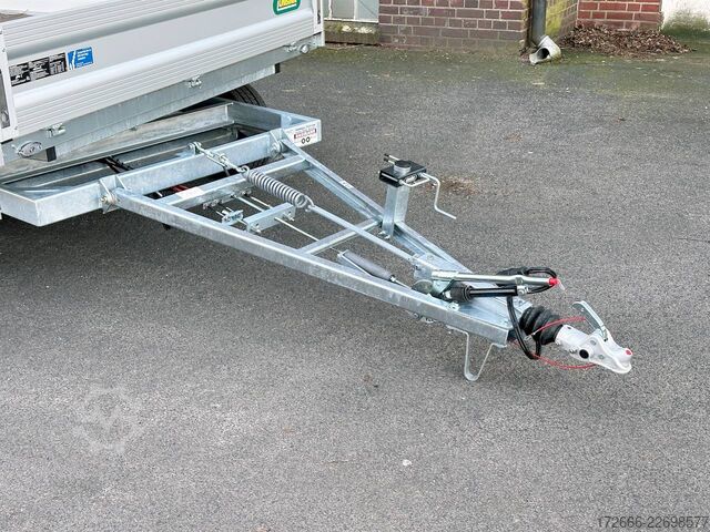 Drehschemelanhänger Unsinn UD-3 9622-35-13 | 3-ACHSIG 966X220X35CM 3500KG DREHSCHEMEL