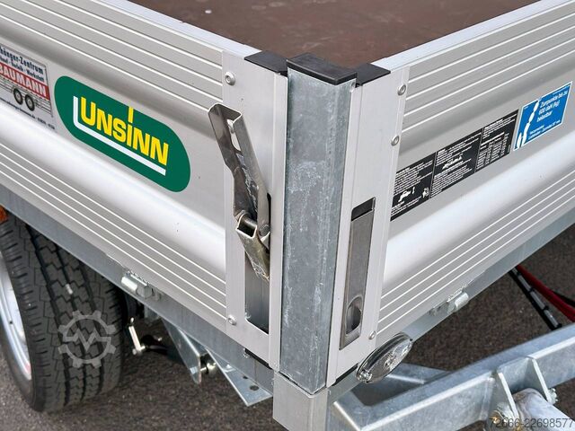 Drehschemelanhänger Unsinn UD-3 9622-35-13 | 3-ACHSIG 966X220X35CM 3500KG DREHSCHEMEL