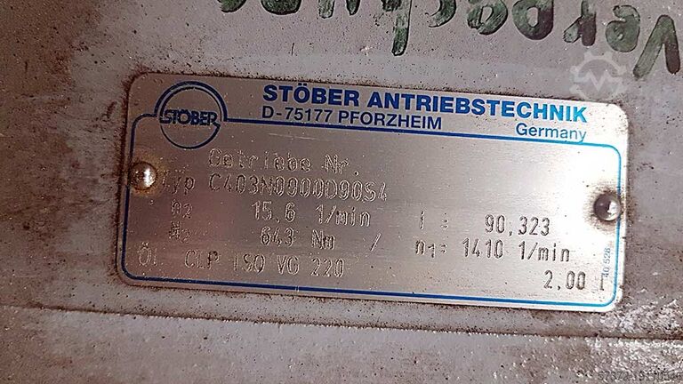 Belt Conveyor Stöber K21R 90 S4 TLB 960