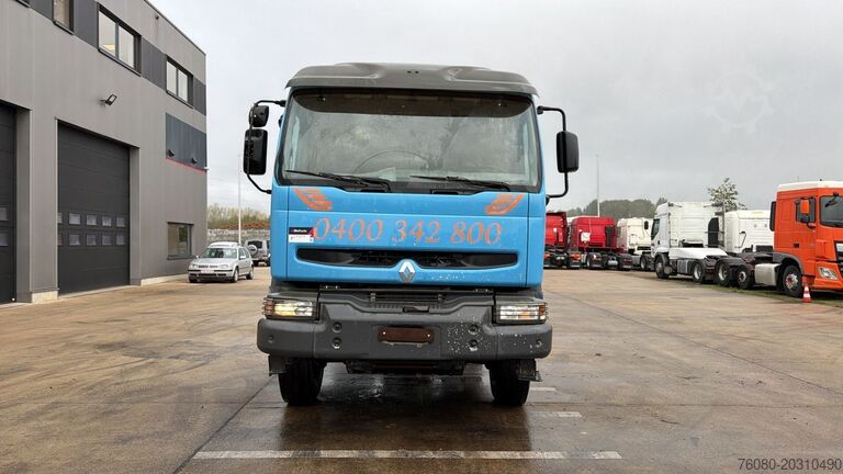 Chassis cab Renault KERAX 420 (LAMES / GRAND PONT / STEEL SUSP. / B...