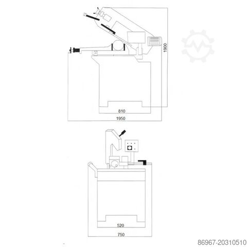 Bandsäge CORMAK BS260G