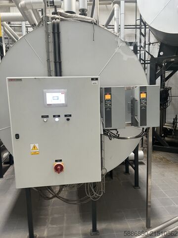 Komplette Dampfkesselanlage, 10 Tonnen  