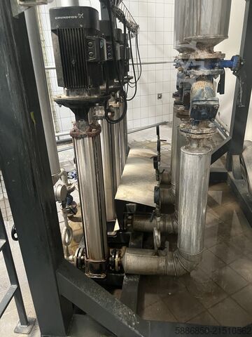 Komplette Dampfkesselanlage, 10 Tonnen  