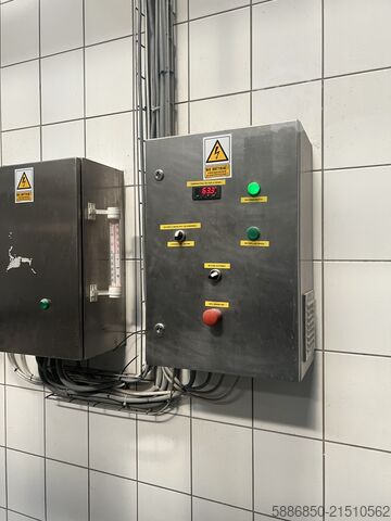 Komplette Dampfkesselanlage, 10 Tonnen  