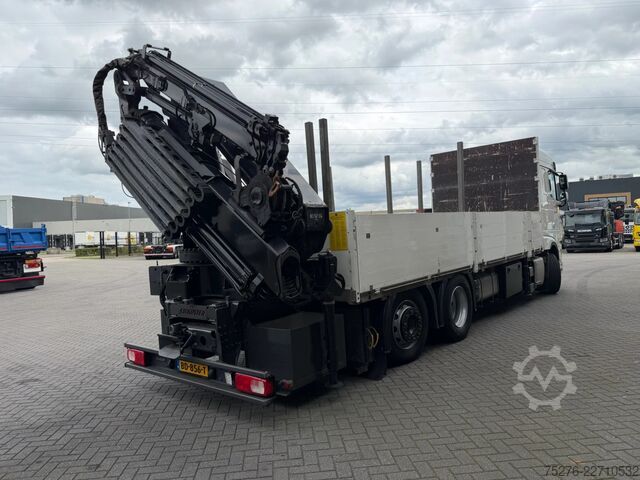 Kranwagen DAF XF 450 6x2 HMF 3220 K6+Fly jib ,Winch Euro 6D