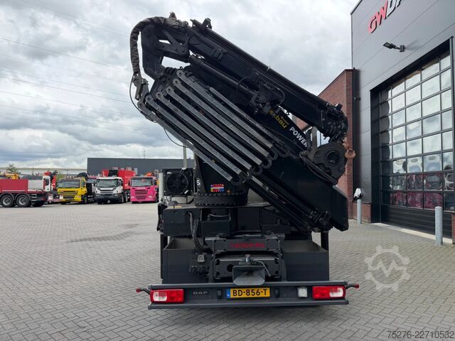 Kranwagen DAF XF 450 6x2 HMF 3220 K6+Fly jib ,Winch Euro 6D