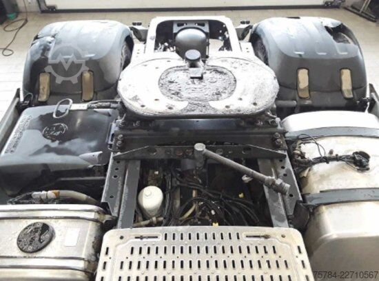 Standard SZM DAF 480 XF HIGHCAB KIPPHYDRAULIK,  ALCOA, GRAU, MIETKAUF MGL.