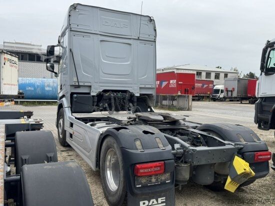 Standard tractor unit DAF 480 XF HIGHCAB KIPPHYDRAULIK,  ALCOA, GRAU, MIETKAUF MGL.