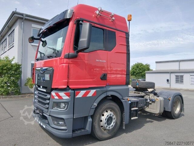 Standard tractor unit MAN TGX 18.470 BL Kipphydraulik Retarder Alu