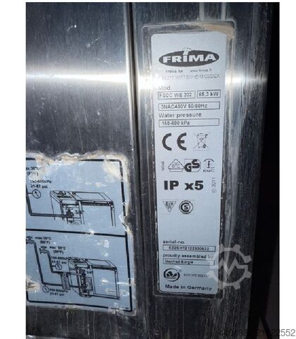 Kombidämpfer (Dampf / Umluft) Frima FSCC WE 202