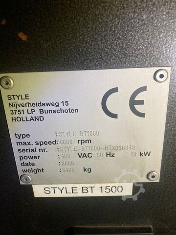 Vertikales Bearbeitungszentrum Style BT 1500
