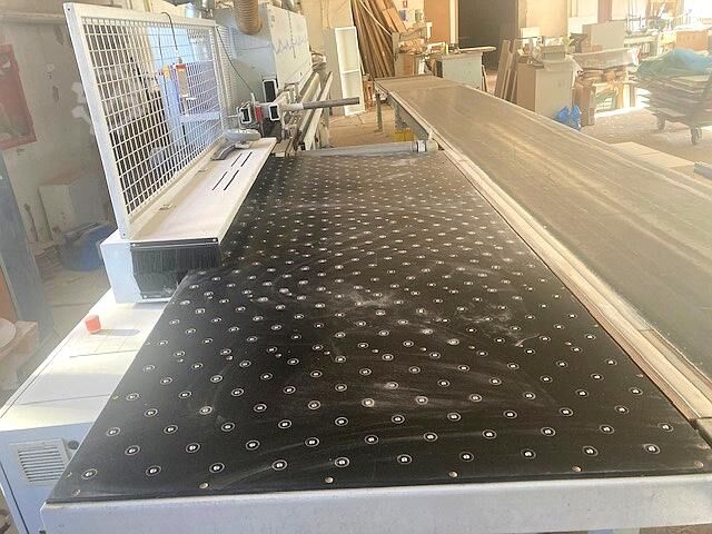 Kantenanleimmaschine + aut. Rückführband BRANDT KDF 650 + HOMAG TFU 140