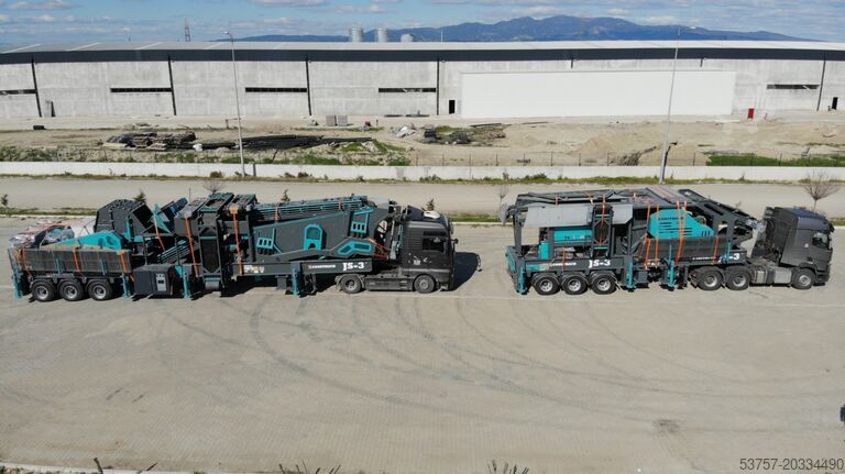 Crushing equipment/mobile crushing plant Constmach Mobile Crushing Plant Mobile Crushing Plant 120-150 tph JS-2