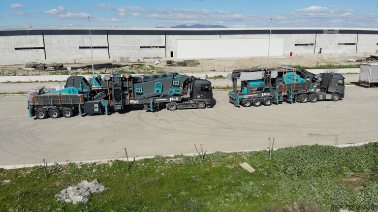 Crushing equipment/mobile crushing plant Constmach Mobile Crushing Plant Mobile Crushing Plant 120-150 tph JS-2