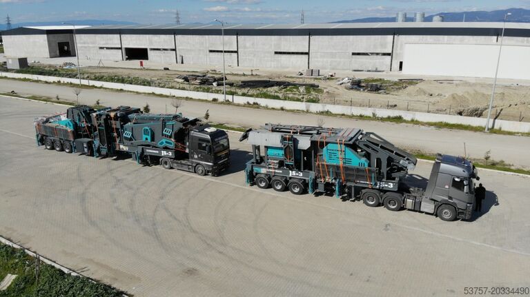 Crushing equipment/mobile crushing plant Constmach Mobile Crushing Plant Mobile Crushing Plant 120-150 tph JS-2