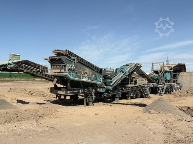 Crushing equipment/mobile crushing plant Constmach Mobile Crushing Plant Mobile Crushing Plant 120-150 tph JS-2