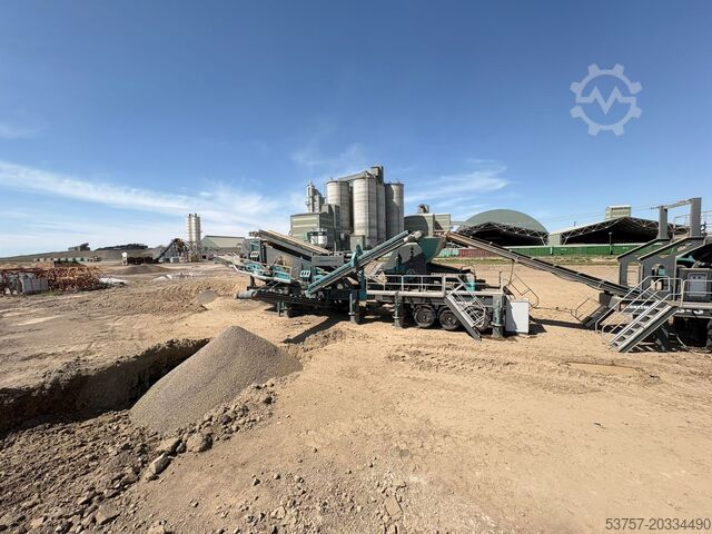 Crushing equipment/mobile crushing plant Constmach Mobile Crushing Plant Mobile Crushing Plant 120-150 tph JS-2