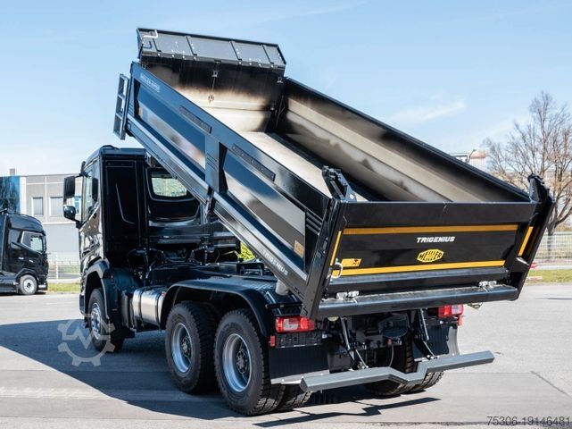 Dreiseitenkipper LKW DAF FAT XFC 530 Meiller Trigenius D316