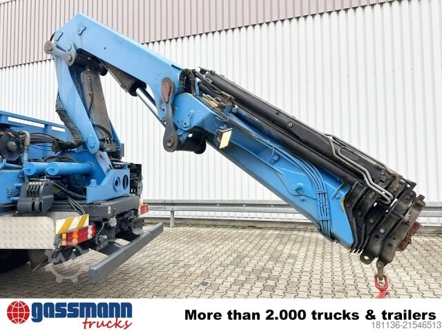 LKW mit Pritsche (offen) Mercedes-Benz Actros 2741 L 6x4, Twist-Lock ausz. auf 3m,