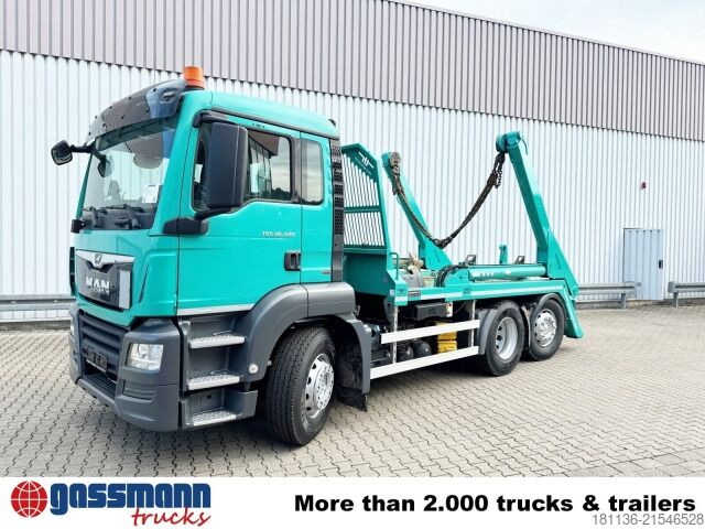 Kipper LKW MAN TGS 26.420 6X2-4 BL, Lenk-/Liftachse,