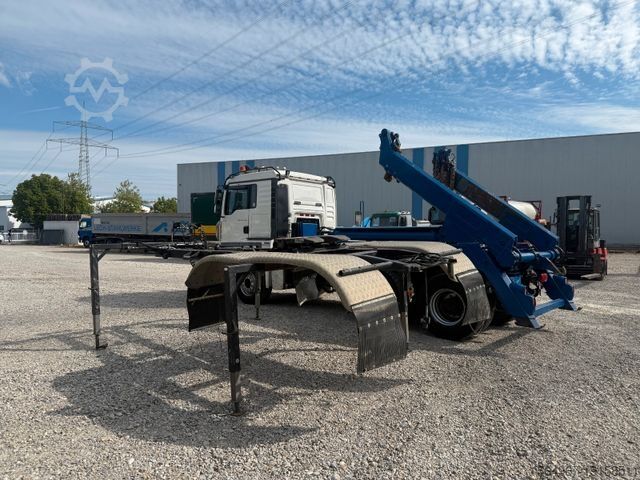 Skip truck MAN TGA 26.430 WECHSELSYSTEM Absetzer+SZM Retarder