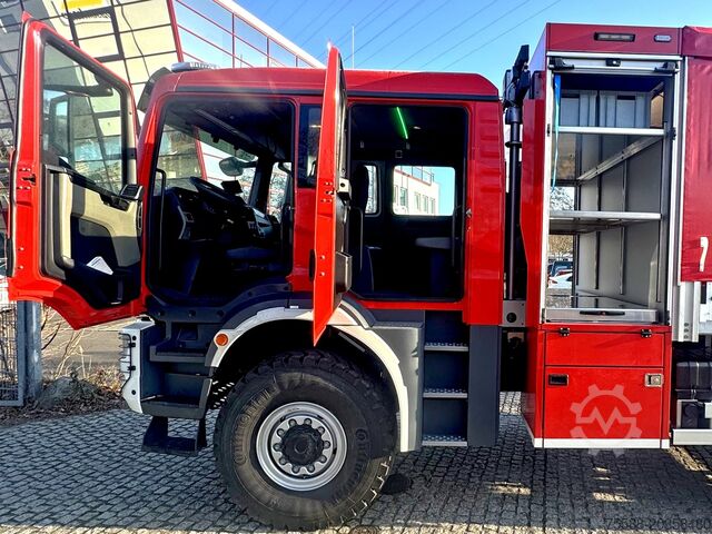 Feuerwehrfahrzeug Gerätewagen Logistik MAN TGM 13.290 4x4 Allrad Einzelbereifung