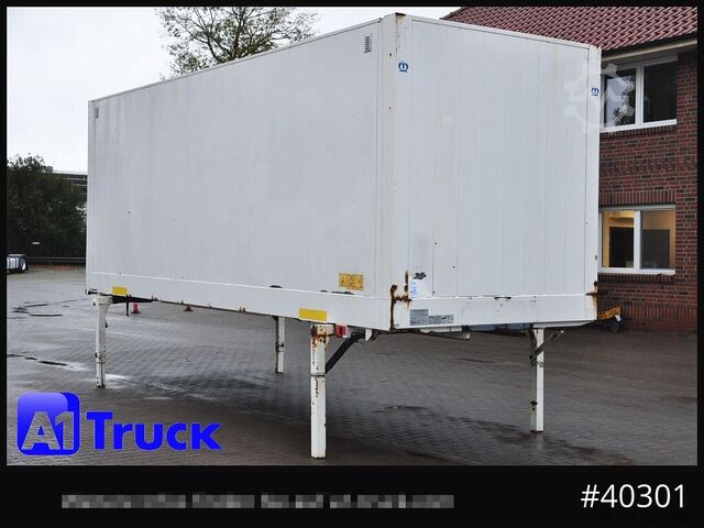 Wechselbrücke mit Kofferaufbau KRONE WB BDF 7,45 Koffer, 2720mm innen, Zurrösen