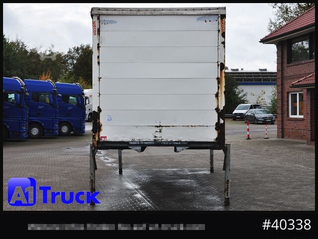Wechselbrücke mit Pritsche & Plane WECON WPR 745, verzinkt, 2520  innen, Code XL