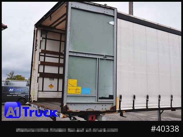 Wechselbrücke mit Pritsche & Plane WECON WPR 745, verzinkt, 2520  innen, Code XL